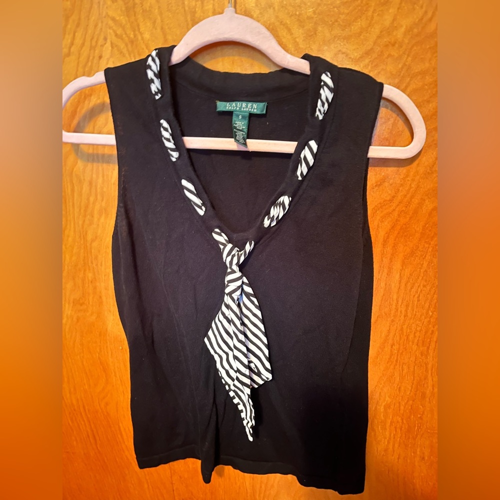 Lauren by Ralph Lauren cotton tank size small